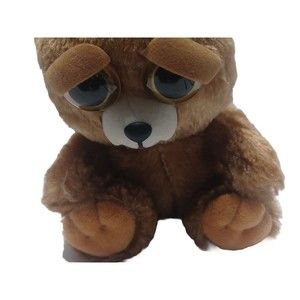 Feisty Pets "SIR GROWLS A LOT" Brown Teddy Bear 8" Plush Stuffed Animal Soft Toy